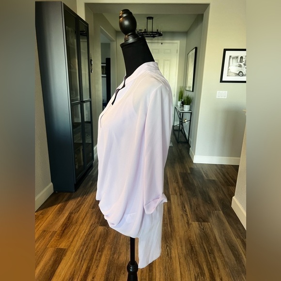 Lisa RINNA TWIST FRONT TOP WITH CAMI - MEDIUM - ORCHID PETAL - Picture 4 of 5